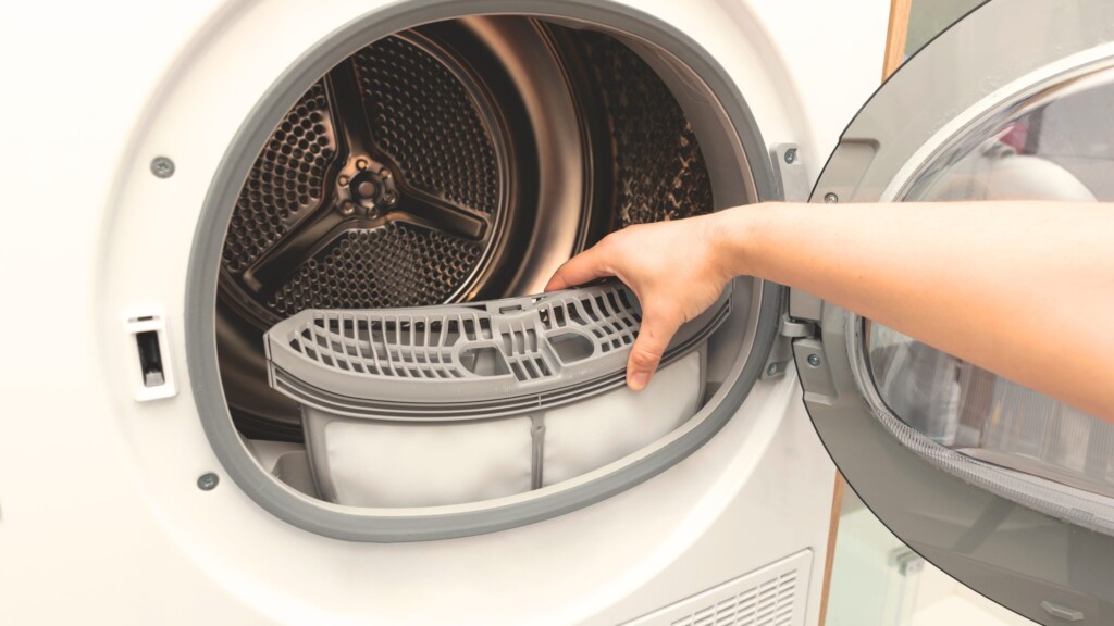 washing machine filter clean